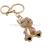 Ornament Fashion Fox Rhinestone Keychain Pendant Women's Luggage Accessories Gifts Small Gifts Promotional Gifts