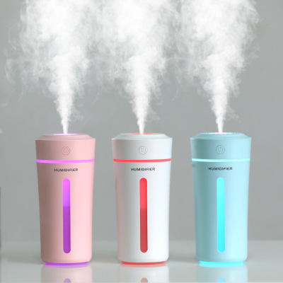 Colorful cup mini humidifier USB new humidifier desktop humidifier car humidifier large capacity hydration