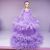 Factory direct sale 52 cm oversize skirt sells like hot cakes barbie ornaments as a birthday gift