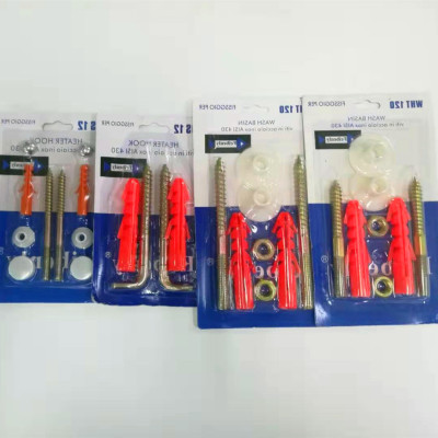 Expansion screw set plastic parts