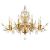 American Crystal Chandelier Lamp in the Living Room Dining-Room Lamp Bedroom Light Creative Chandelier French Country Villa Affordable Luxury Crystal Lamp