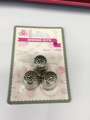 Manufacturers direct high quality thimble packaging thimble support opp bulk clothing DIY