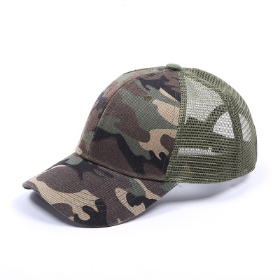 The New 2018 alphabet summer sunhat cotton baseball cap with ponytail adjustable.net hat AD cap