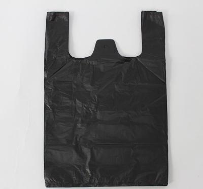 Black Garbage Bag 50*70 Portable Household Kitchen Wine Large, Medium and Small Vest Vest Plastic Bag