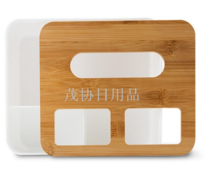 Creative hotel bamboo paper box multi-functional sundries car paper towel box fashion simple toilet paper towel