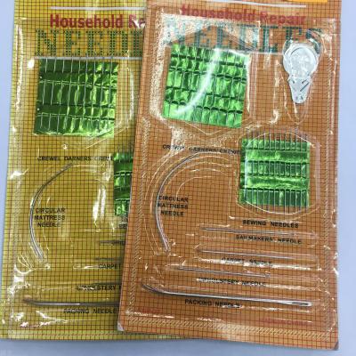 Household hand sewing needle card foreign trade hot - shot card yellow card card hand sewing needle card sewing needle sewing needle