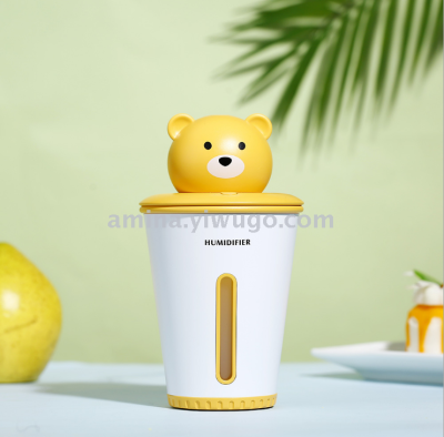 Bear Humidifier USB Office Desktop Home Car Air Purifier Mini Humidifier