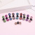 Korean Style Children's Hair Accessories Fashion Mini Claw Clip Plum Crystal Clip Shape Hairpin Boutique grip 