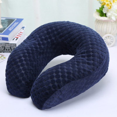 2019 new car travel cervical spine posture gift custom-designed wholesale duck memory cotton slow recovery u-shaped pillow