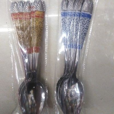 Stainless Steel Applique Knife and Fork Xi
