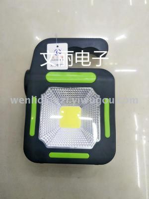 Hot-selling sun hand lamp outdoor camping lamp rechargeable portable working lamp super bright spot