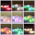 Color changing star lights room decoration led color lights flashing lights series lights stars curtain lights
