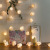 Battery lamp rose LED rose waterproof small colored lights girl ins wedding room bedroom lights wedding room decoration