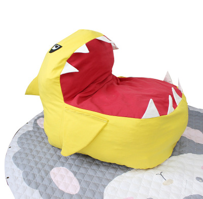 The The original shark children 's plush toy contains beanbag chair baby