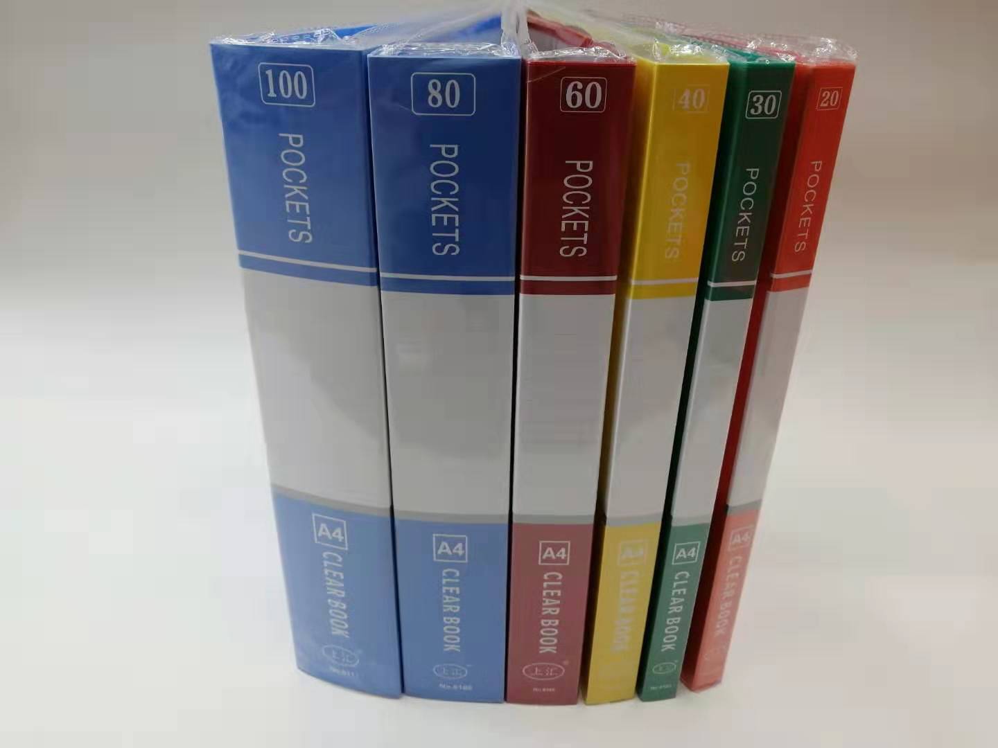 PP资料册学生办公收纳夹试卷夹档案夹内页夹相册PVC文件夹快捞夹