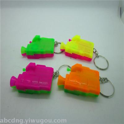 Key ring light red light camera dinosaur wrench hammer aircraft small gifts manufacturers direct