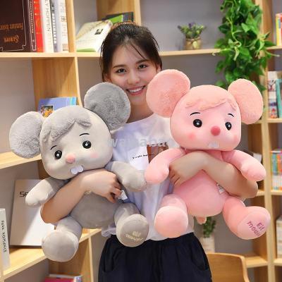 New love rat stuffed animal stuffed rat doll Chinese New Year of the rat mascot plush toy pillow