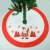 Christmas Tree Skirt Wholesale 90cm Tree Apron Santa Claus Tree Skirt Brushed Patch Christmas Tree Decorations