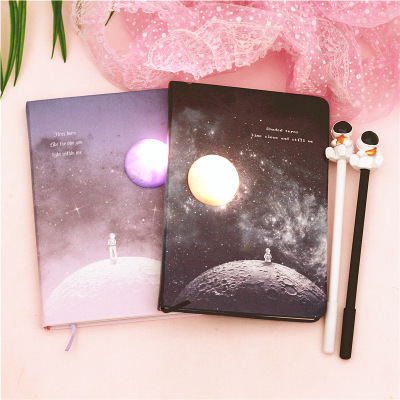 New dream travel notebook with light hand book to send boy birthday gift dream dream notebook