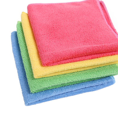 Square absorbent dishcloth dishtowel dishtowel household kitchen does not touch oil dishcloth thickening cleaning towel wholesale