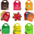 Green Shopping Bag Fruit Folded Bag in Stock Wholesale Custom Logo Folding Eco-friendly Bag Storage Travel Bag Chuangxi