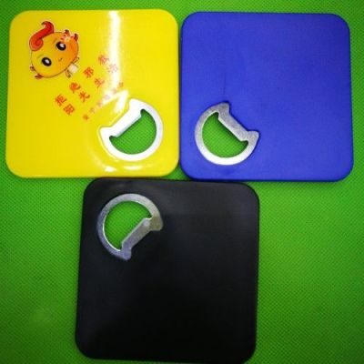 Our Store Has Square Bottle Opener with Anti-Slip Cushion behind, and Also with Magnet Welcome Customers to Place Orders