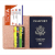 RFID anti-magnetic passport holder anti-theft scanning passport holder multi-function passport bag ticket holder