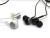 Small steel gun in ear earphone 3.5mm interface smartphone earphone bass 6U speaker