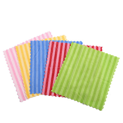 Kitchen cleaning towel hanging towel household water storage thick dishcloth wash hands small towel wholesale