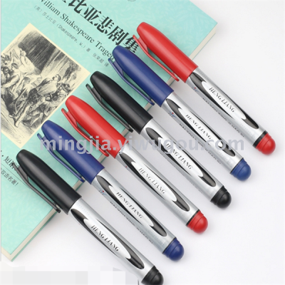 Spot Marking Pen Wholesale Oily Marker Black Gel Ink Pen Permanent Marker Express Pen Factory Direct Sales
