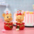 Lucky Mouse Couple Car Supplies Car Decoration Creative Cute Resin Crafts Cake Baking Home