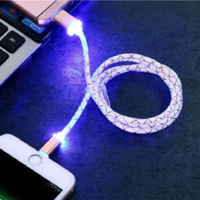 Android led data line xiaomi meizu huawei OPPO domestic mobile phone universal 2A quick charging