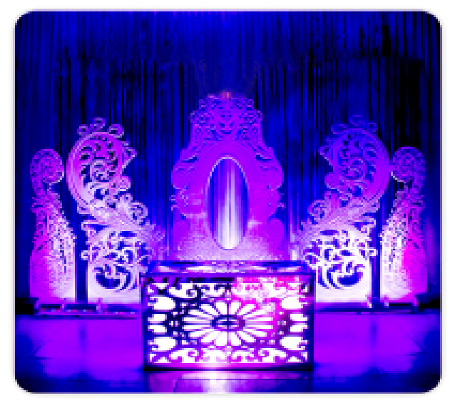 安妮婚庆 婚庆背景道具 仿生背景墙 婚庆酒店装饰