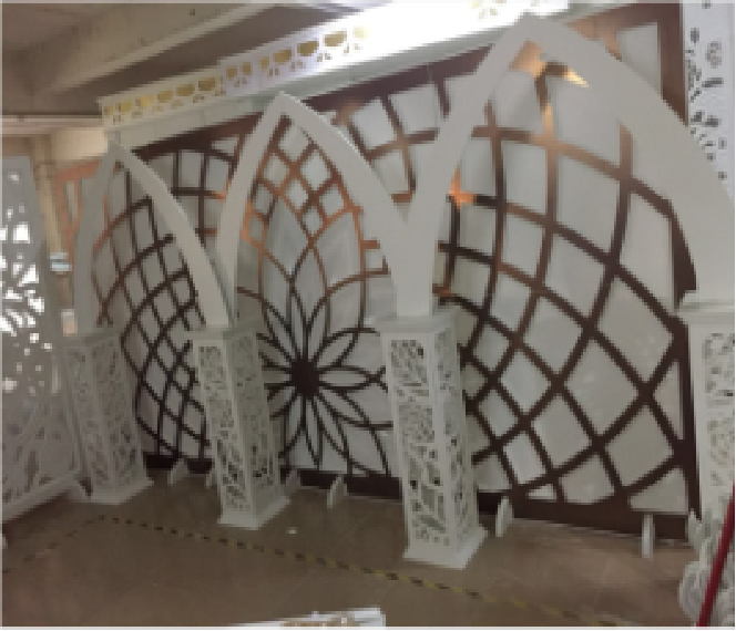 安妮婚庆 婚庆背景道具  尖角拱门 婚庆酒店装饰