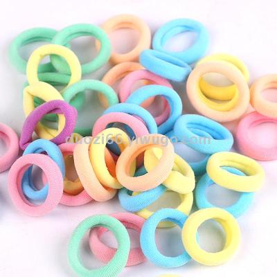 High stretch Korean version of small seam no rubber band dovetail ring hair rope tie hair towel ring small ornaments gifts