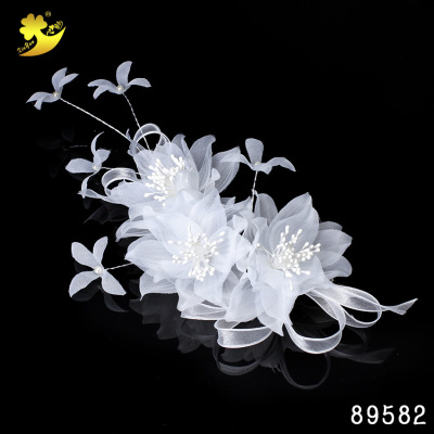 The 2018 headwear hairpin wedding bridesmaid accessories are hand-made by direct selling Korean hair style headwear fairy hair accessories