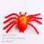 Simulation spider soft glue color big spider black creative scary scary plastic little spider model toys