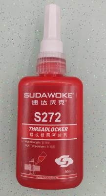 Instant walker manufacturers direct sales anaerobic adhesive lock sealant S272 red 50ML screw adhesive