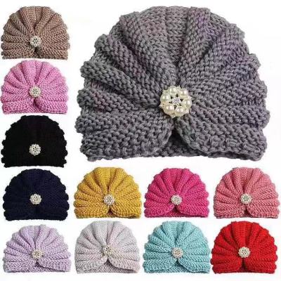 Knitted Hat Sweet and Simple Autumn and Winter Hair Accessories