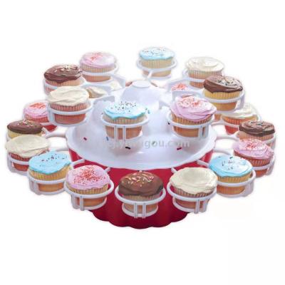 Cupcake merry-go-round creative cupcake cupcake bracket decoration display tray model