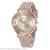 New color matching crystal face personality simple ladies students watch