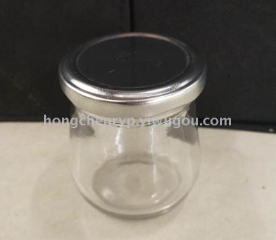 Factory direct sales glass pudding cup 150ml silk pudding glass