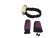 Car supplies car brake gear belt shoulder protection cotton and linen three-piece set