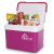 Portable 20L refrigerator picnic refrigerator food preservation box ice box