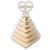 Wooden Wooden Heart Chocolate Stand for wedding decoration
