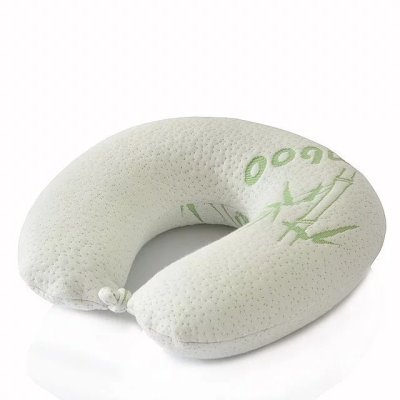 Customized u-shaped pillow slow rebound memory cotton support back neck pillow travel pillow cervical portable neck pillow