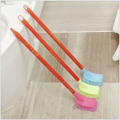 Simple wooden handle square to the dead corner of the toilet brush cleaning brush plastic toilet brush remote cleaning supplies manufacturers direct sales