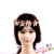 Headband fashion sweet alloy pearl flowers flowers flowers hollow out three-dimensional headband cute hair accessories