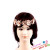 Headband fashion sweet alloy pearl flowers flowers flowers hollow out three-dimensional headband cute hair accessories