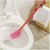 Simple wooden handle square to the dead corner of the toilet brush cleaning brush plastic toilet brush remote cleaning supplies manufacturers direct sales